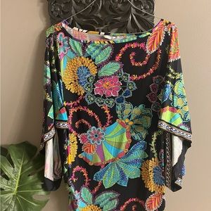Trina Turk swimsuit/cover up combo